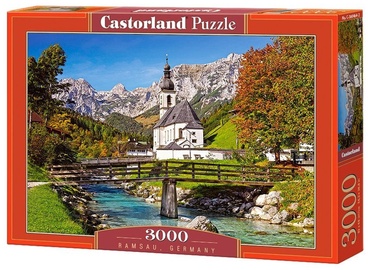 Ramsau - Germany 3000 el. C-300464-2, 3000 vnt. Castorland dėlionė