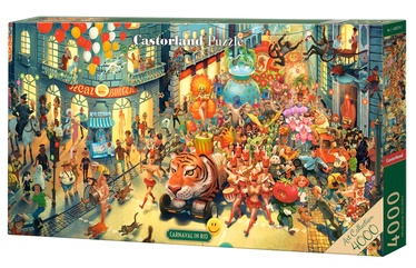 Carnaval In Rio 400379, 68 cm x 138 cm, 4000 vnt. Castorland dėlionė