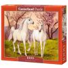 Unicorn Love 105236, 47 cm x 68 cm, 1000 vnt. Castorland dėlionė