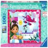Gabby's Dollhouse, 49 cm x 36 cm, 100 vnt. Ravensburger dėlionė