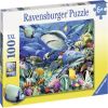 Reef of the Sharks 109517, 49 cm x 36 cm, 100 vnt. Ravensburger dėlionė