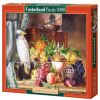 Still Life With Fruit And Cockatoo 3000 el. C-300143, 68 cm x 92 cm, 3000 vnt. Castorland dėlionė