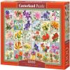 Vintage Floral C-104338, 68 cm x 47 cm, 1000 vnt. Castorland dėlionė