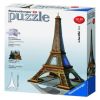 3D Eiffel Tower Paris 125562, 16 cm x 16 cm, 216 vnt. Ravensburger dėlionė