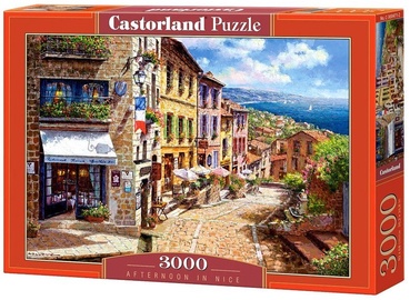 Afternoon In Nice 3000 el. C-300471-2, 92 cm x 68 cm, 3000 vnt. Castorland dėlionė