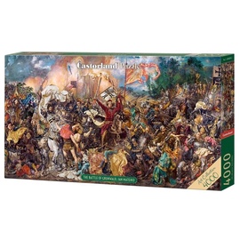 Art The Battle Grunwald, 68 cm x 139 cm, 4000 vnt. Castorland dėlionė