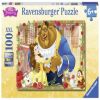 Beauty and the Beast 137046, 49 cm x 36 cm, 100 vnt. Ravensburger dėlionė