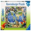 Animals Of The World, 36 cm x 49 cm, 100 vnt. Ravensburger dėlionė