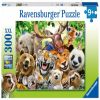 Exotic Animal Selfie 133543V, 36 cm x 49 cm, 300 vnt. Ravensburger dėlionė