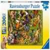Tropical Rainforest 133512V, 36 cm x 49 cm, 200 vnt. Ravensburger dėlionė