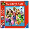 Super Mario Team, 49 cm x 36 cm, 100 vnt. Ravensburger dėlionė