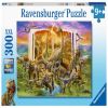 Dino Dictionary 12905, 49 cm x 36 cm, 300 vnt. Ravensburger dėlionė