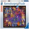 Zodiac 16718, 121 cm x 80 cm, 3000 vnt. Ravensburger dėlionė