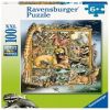 Animals, 49 cm x 36 cm, 100 vnt. Ravensburger dėlionė