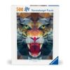 Graphic Lion, 49 cm x 36 cm, 500 vnt. Ravensburger dėlionė