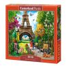 Spring In Paris 1000 el. C-104840-2, 47 cm x 68 cm, 1000 vnt. Castorland dėlionė