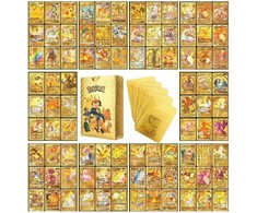 Pokemon kortų auksinė kolekcija Vmax, 55vnt