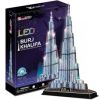 3D dėlionė Burj Khalifa 306-20508, 34 cm x 39 cm, 136 vnt. Cubicfun dėlionė