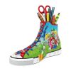 3D Super Mario Sneaker 11267, 21 cm x 13.5 cm, 108 vnt. Ravensburger dėlionė