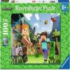 Minecraft, 36 cm x 49 cm, 100 vnt. Ravensburger dėlionė