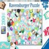 Squishmallows 13392, 36 cm x 49 cm, 200 vnt. Ravensburger dėlionė