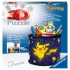 3D Pokémon 10484671, 7.7 cm x 7.7 cm, 54 vnt., mėlyna/geltona Ravensburger dėlionė