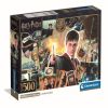 Compact Harry Potter 31745, 59.2 cm x 84.3 cm, 1500 vnt. Clementoni dėlionė