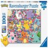 Pokemon 13338, 36 cm x 49 cm, 100 vnt. Ravensburger dėlionė