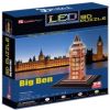 3D dėlionė Big Ben L501H, 24.8 cm x 20.4 cm, 28 vnt. Cubicfun dėlionė