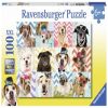 Dogs, 100 vnt. Ravensburger dėlionė