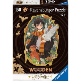 Medinė Harry Potter, 27 cm x 20 cm, 150 vnt. Ravensburger dėlionė