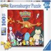 Pokemon 10934, 36.2 cm x 49.5 cm, 100 vnt. Ravensburger dėlionė