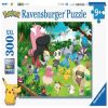 Pokmon Wild 13245, 36 cm x 49 cm, 300 vnt. Ravensburger dėlionė