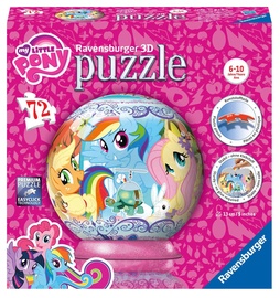 3D dėlionė 11824, 13 cm x 13 cm, 72 vnt. Ravensburger dėlionė