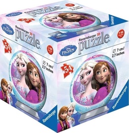 3D dėlionė Ravensburger Frozen 2 11182, 7 cm x 7 cm, 54 vnt. Disney dėlionė