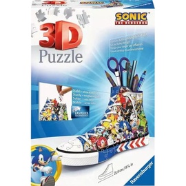 3D dėlionė Sneakers Sonic The Hedgehog, 21.4 cm Ravensburger dėlionė