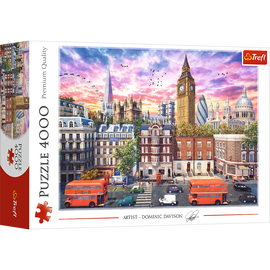 London 45010T, 96 cm x 136 cm, 4000 vnt. Trefl dėlionė