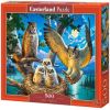 Owl Family B-53322, 500 vnt. Castorland dėlionė