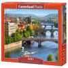 View of Bridges in Prague B-53087, 47 cm x 33 cm, 500 vnt. Castorland dėlionė