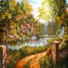 Country House, 36 cm x 49 cm, 500 vnt. Ravensburger dėlionė