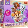 Medinė Paw Patrol A Cheerful Group Of Papies 20258, 50 vnt. Trefl dėlionė