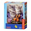 Musical Kittens 27613, 32 cm x 23 cm, 260 vnt. Castorland dėlionė