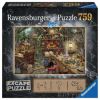 The Witches Kitchen 19958, 70 cm x 50 cm, 72 vnt. Ravensburger dėlionė