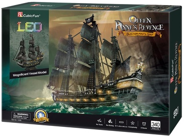 3D dėlionė , 340 vnt. Cubicfun dėlionė