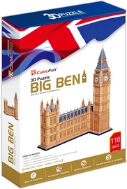 3D dėlionė , 47 cm x 25 cm, 116 vnt. Cubicfun dėlionė