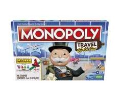 Hasbro WORLD MONOPOLIS TURI MON stalo žaidimą „Pasaulinis turas“, FIN
