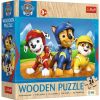 Medinė Paw Patrol 20265, 24 vnt. Trefl dėlionė
