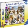 Rabbit Selfie, 100 vnt. Ravensburger dėlionė