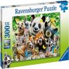Worldlife selfie 12893, 49 cm x 36 cm, 300 vnt. Ravensburger dėlionė