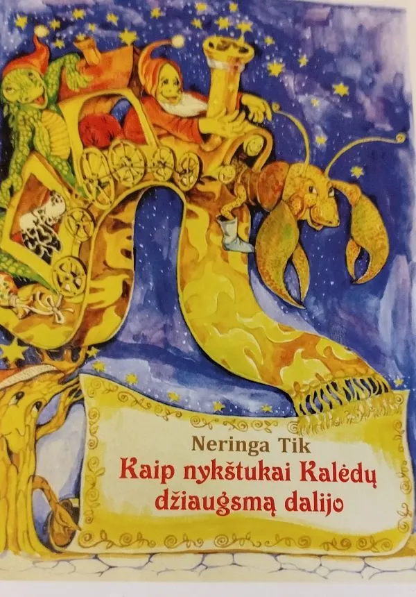 Kaip nykštukai Kalėdų džiaugsmą dalijo